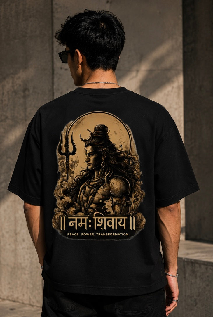 Mahadev oversized t shirt…