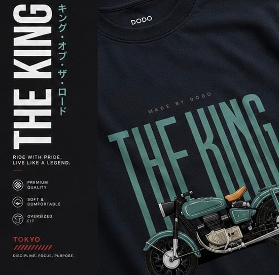 The bike king oversized T-Shirt