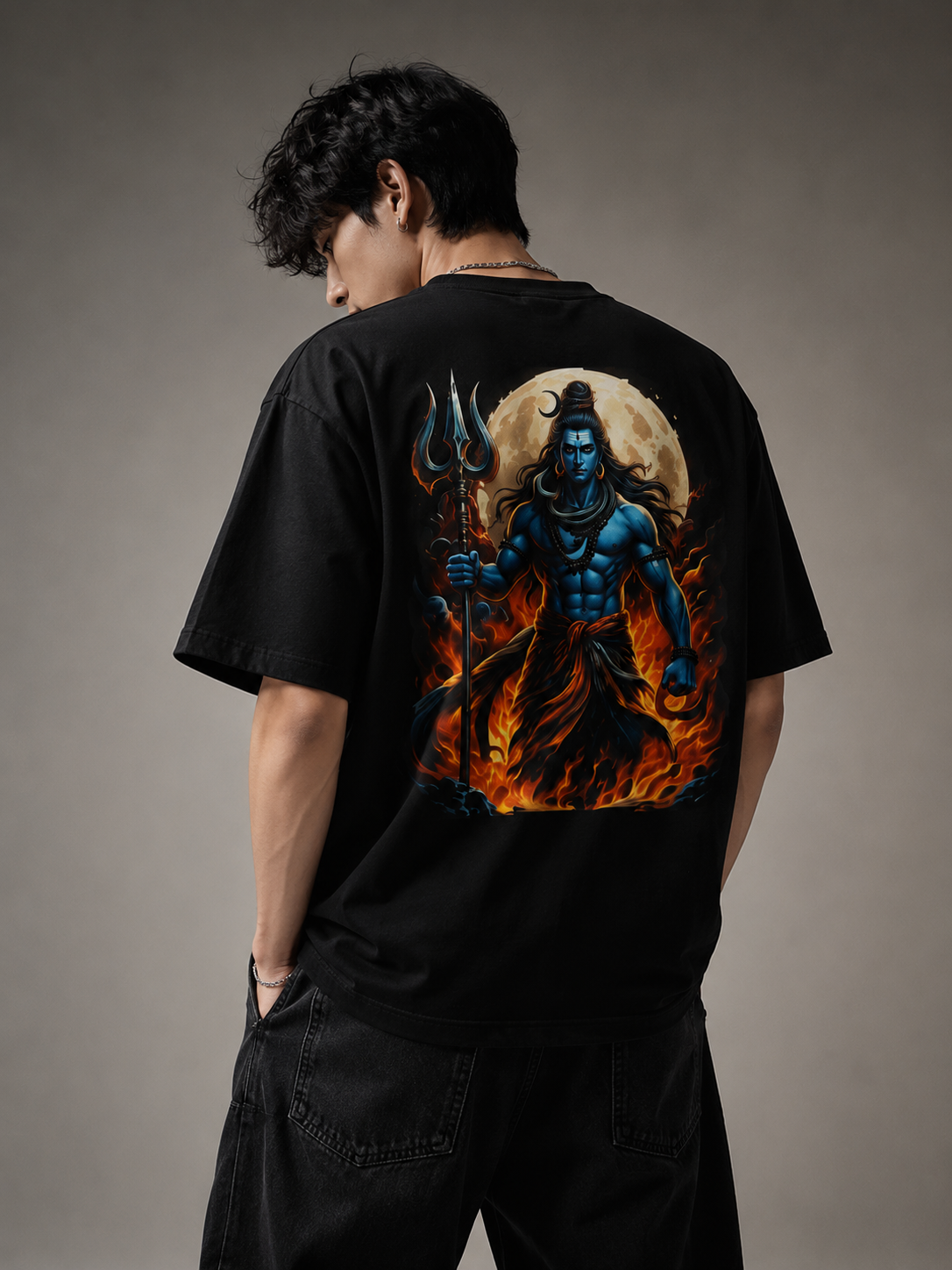 Mahadev Oversized T-Shirt