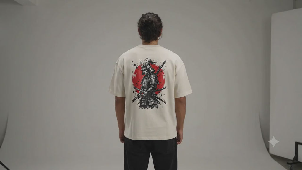 Japanese vibe oversized t-shirt.
