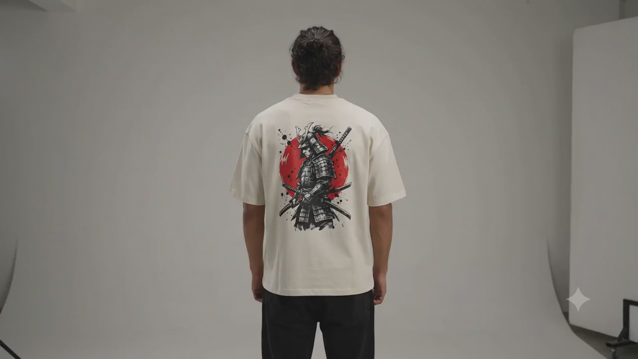 Japanese vibe oversized t-shirt.